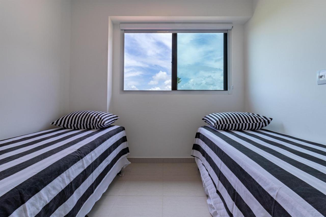 Cupe Beach Lving Apt Frente Piscina 3 Quartos Porto de Galinhas Exterior photo